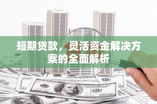 玉门短期贷款，灵活资金解决方案的全面解析