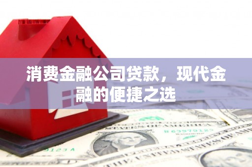 玉门消费金融公司贷款，现代金融的便捷之选
