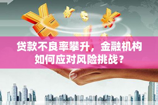 玉门贷款不良率攀升，金融机构如何应对风险挑战？