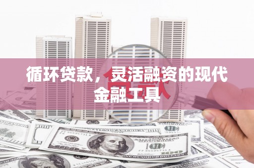 玉门循环贷款，灵活融资的现代金融工具
